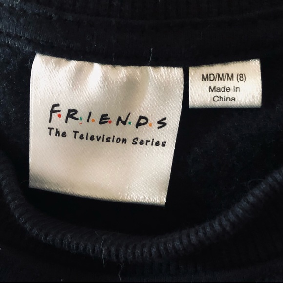 FRIENDS Fleece Crewneck Girls M - Picture 6 of 9